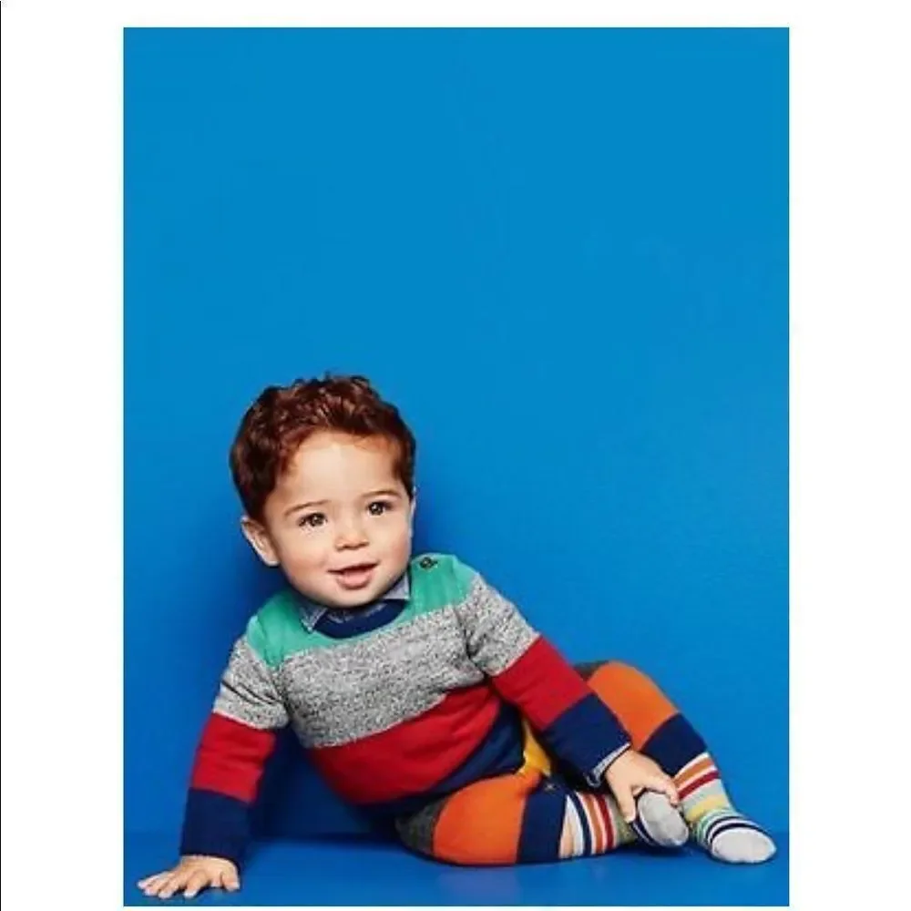 GAP Knitted Striped One Piece